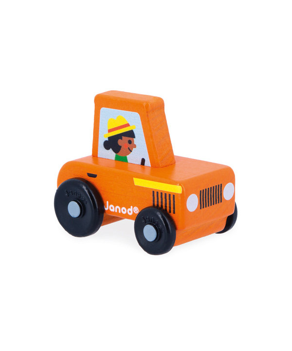 Tracteur rouge
