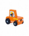 Tracteur rouge