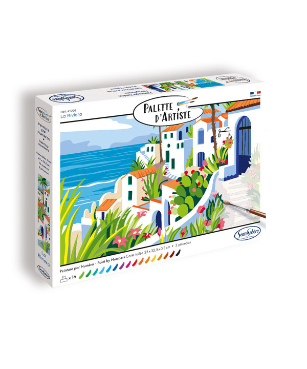 Palette d'artiste - La Riviera