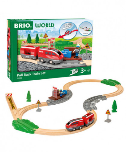 Circuit de train à rétrofriction