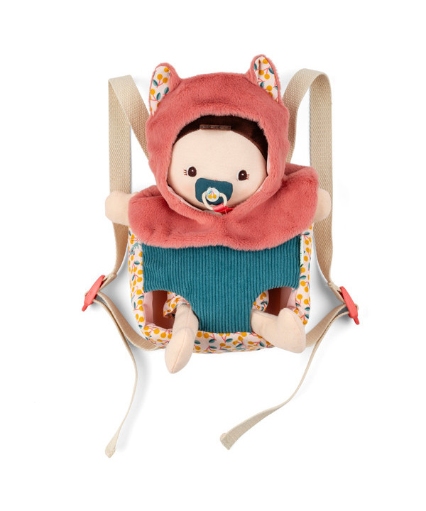 Jeanne - Poupée et son porte bébé