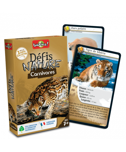 DÉFIS NATURE - CARNIVORES
