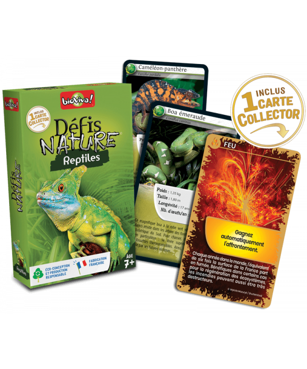 DÉFIS NATURE - REPTILES