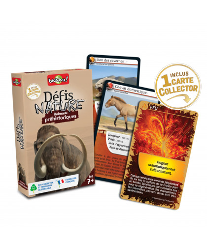 DÉFIS NATURE - ANIMAUX PRÉHISTORIQUES