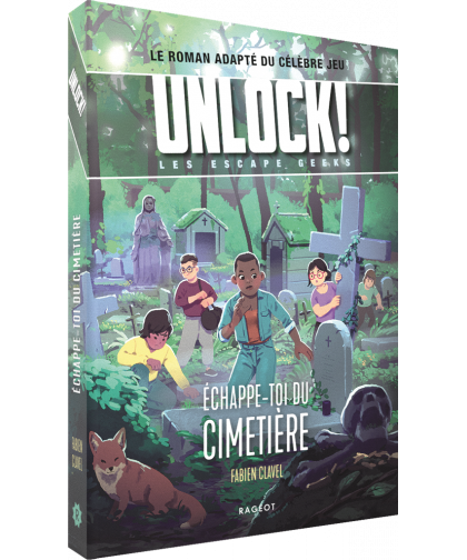 UNLOCK! ESCAPE GEEKS T2 ÉCHAPPE-TOI DU CIMETIÈRE