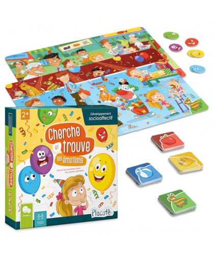 CHERCHE ET TROUVE LES ÉMOTIONS
