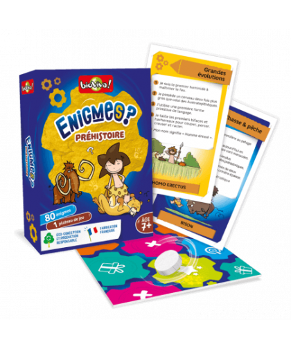 ENIGMES - PRÉHISTOIRE