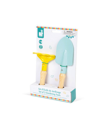 SET D'OUTILS DE JARDINAGE HAPPY GARDEN