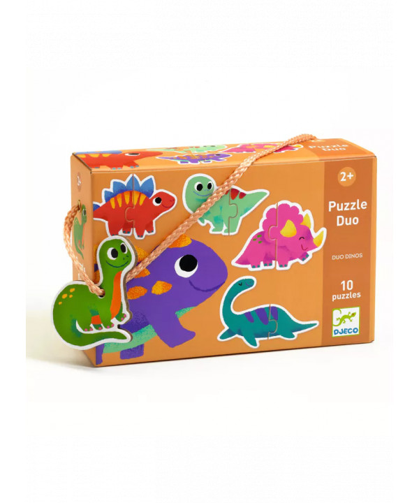 PUZZLES DUO-TRIO - DUO DINOS