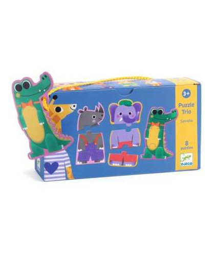 PUZZLES DUO-TRIO - TRIO - SAVANA
