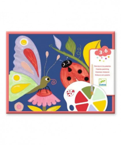 COLORIAGE - PEINTURE À LA PALETTE - LES PETITES BÊTES