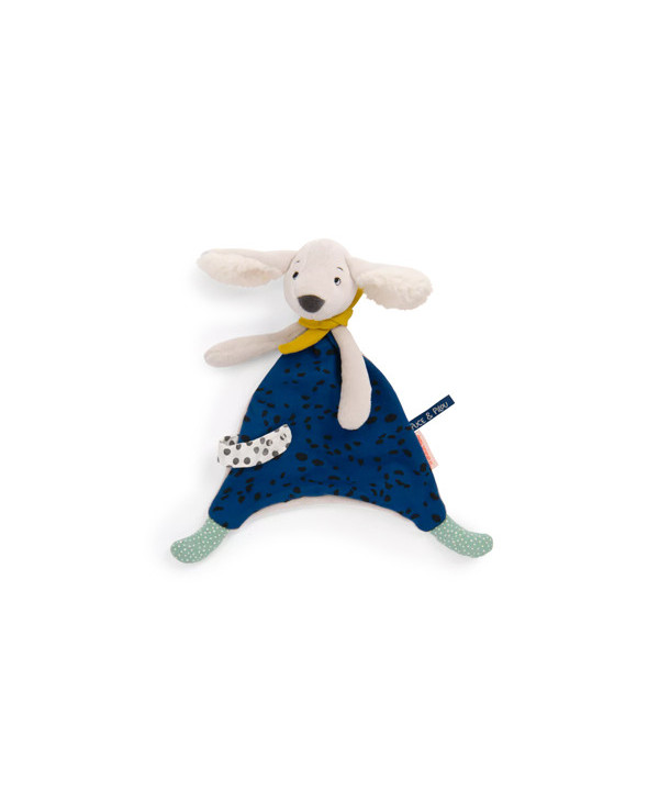 DOUDOU PILOU BLEU PUCE & PILOU