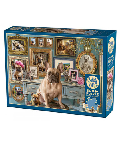 PUZZLE 500 PIECES - FRENCHIE