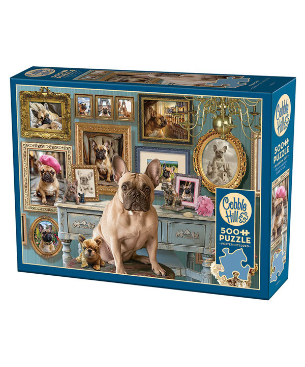 PUZZLE 500 PIECES - FRENCHIE