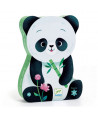 PUZZLES SILHOUETTES - LÉO LE PANDA - 24 PCS