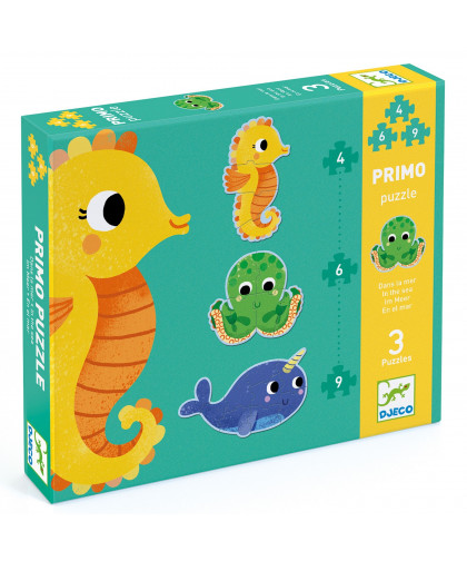 PUZZLES ÉVOLUTIFS - PUZZLES PRIMO - DANS LA MER