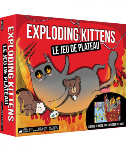 EXPLODING KITTENS - LE JEU DE PLATEAU