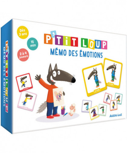 P'TIT LOUP - MON MÉMO DES ÉMOTIONS