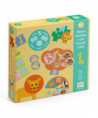 EDUCATIFS - ANIMAUX SAUVAGES - 5 JEUX