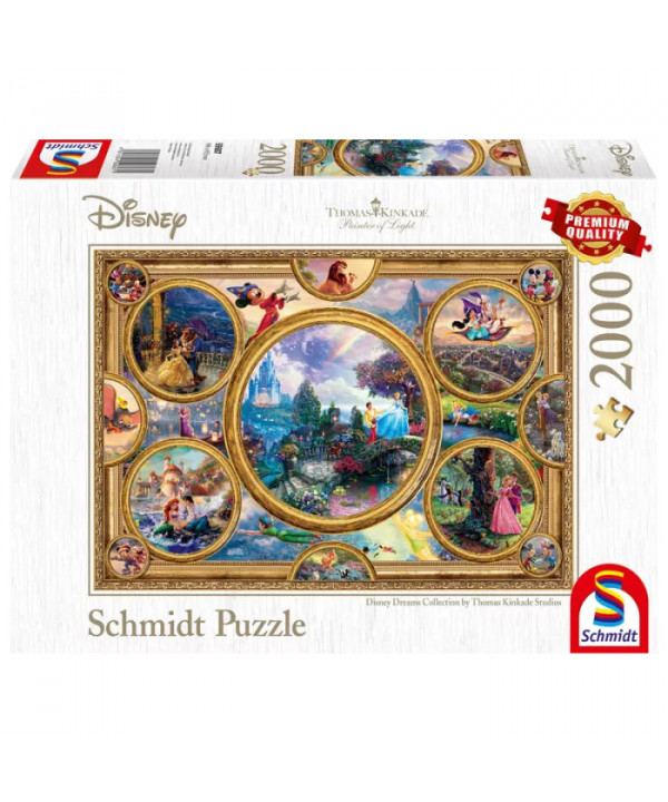 PUZZLE DISNEY 2000 PCS - DREAMS COLLECTION