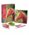 CANEVAS À DIAMANTER - CHEVAL