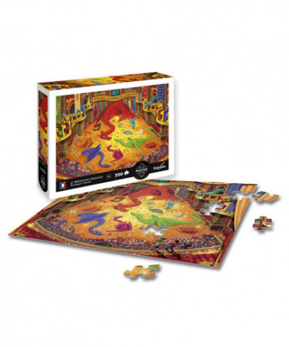 PUZZLE 200 PCS - LE TRÉSOR DES DRAGONS