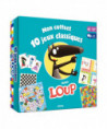 MON COFFRET 10 JEUX CLASSIQUES AVEC LOUP