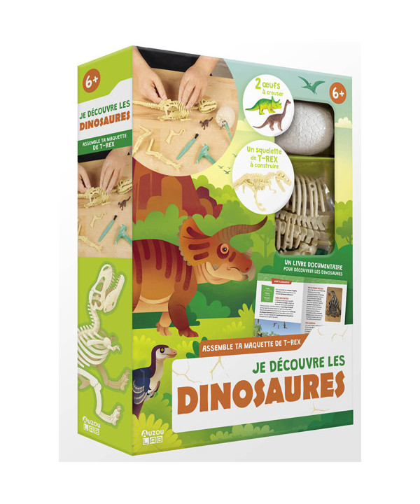 AUZOU LAB' - JE DÉCOUVRE LES DINOSAURES