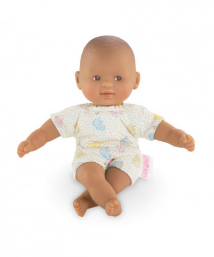 MINI CALIN LAPINS YEUX MARRON