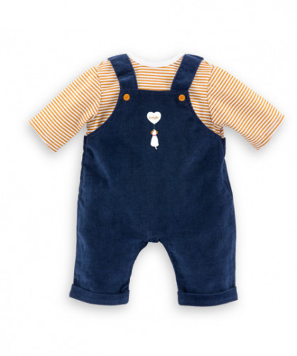 VET BB42 T-SHIRT + SALOPETTE MARINE