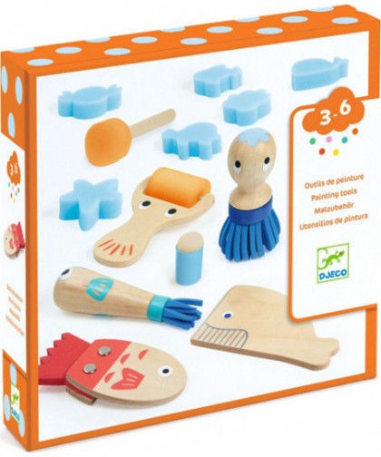 COFFRET - CURIEUX OUTILS POUR PEINDRE