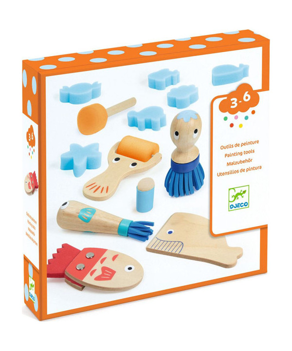 COFFRET - CURIEUX OUTILS POUR PEINDRE