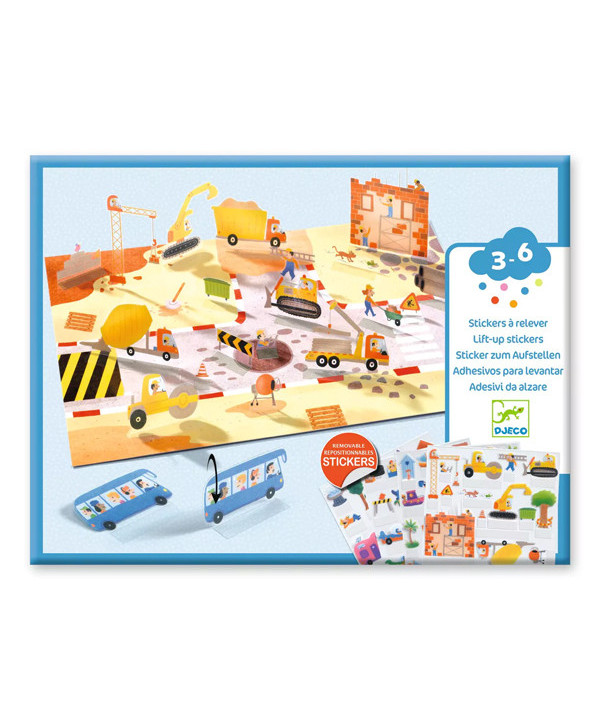 STICKERS À RELEVER -  VEHICULES