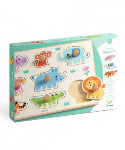 PUZZLES BOIS - HIPPO'N'CO