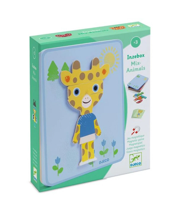 JEUX  EDUCATIFS BOIS - INZEBOX MIX ANIMALS