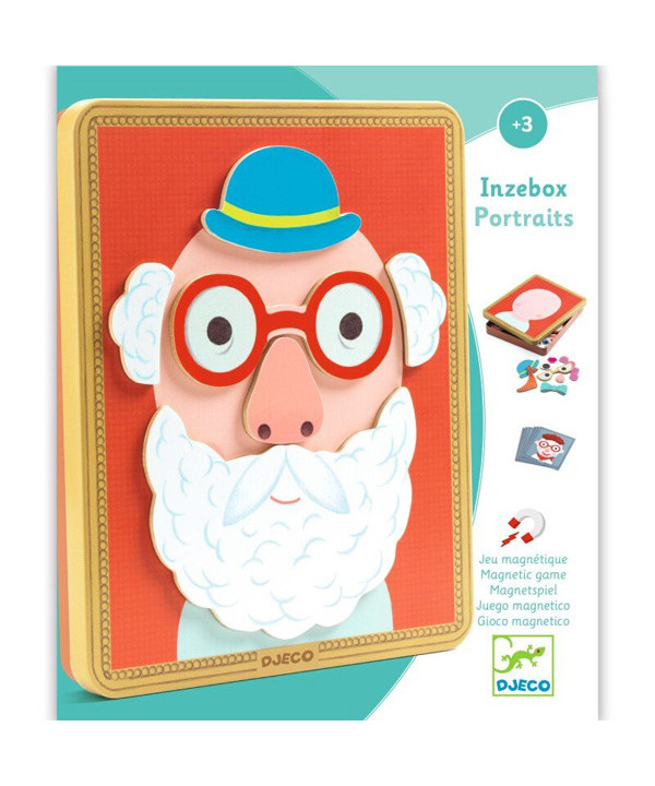 JEUX  EDUCATIFS BOIS - INZEBOX PORTRAITS