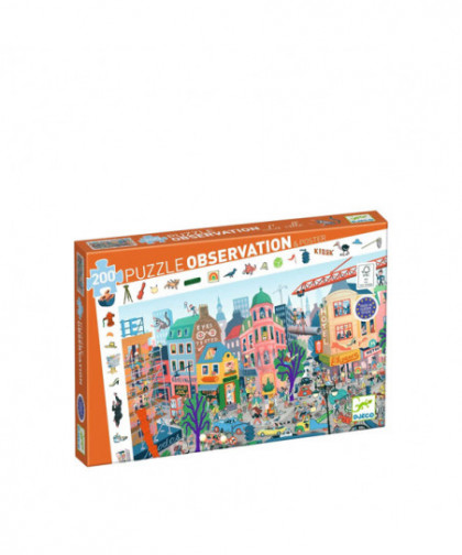 PUZZLE OBSERVATION - 200 PCS - LA VILLE