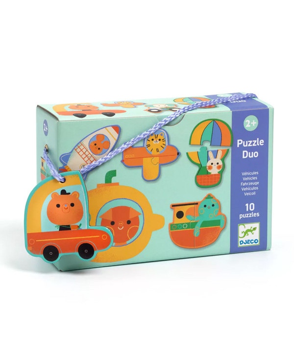 JEUX  EDUCATIFS - DUO VÉHICULES