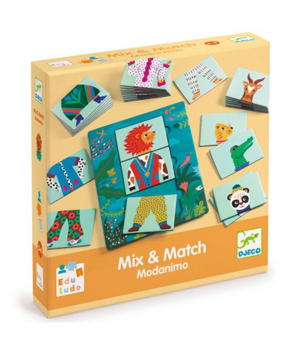 JEUX  EDUCATIFS - MIX & MATCH MODANIMO