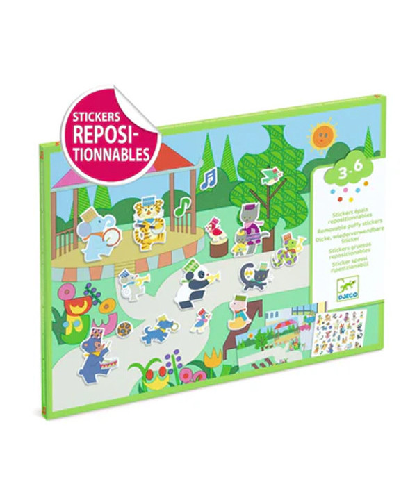 STICKERS REPOSITIONNABLES - FANFARE