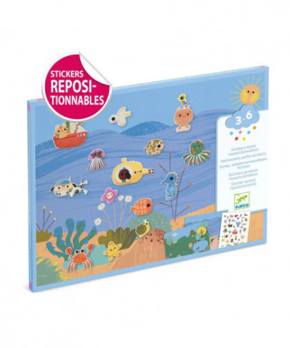 STICKERS REPOSITIONNABLES -  SUMMERTIME