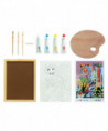 PEINTURE - ATELIER 22. MÉLANGE DE COULEURS