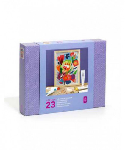 PEINTURE - ATELIER 23. MÉLANGE DE COULEURS