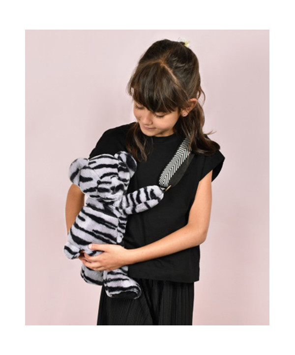 SAC DOUDOU  - OURS ZÉBRÉ