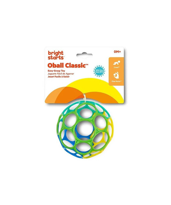 OBALL CLASSIC EASY-GRASP TOY - BLUE/GREEN