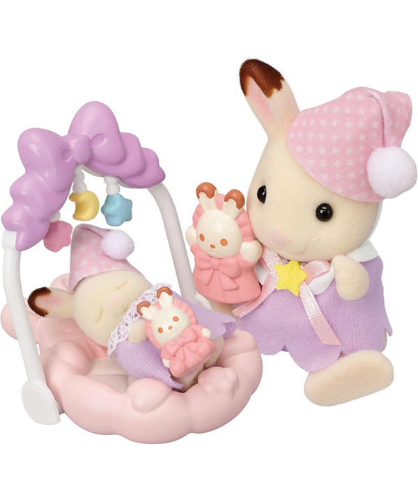 LE COUCHER DES SŒURS LAPIN CHOCOLAT