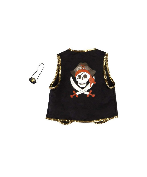 VESTE PIRATE ET CACHE ŒIL