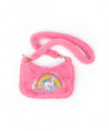 RAINBOW CUDDLE CROSSBODY PURSE - PINK