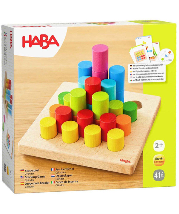 JEU À ENFICHER CYLINDRES