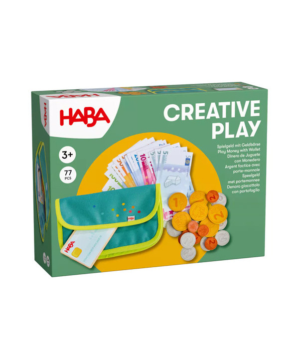 CREATIVE PLAY - ARGENT FACTICE AVEC PORTE-MONNAIE